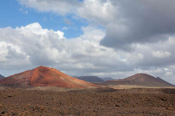 Lavafeld und Feuerberge, Lanzarote