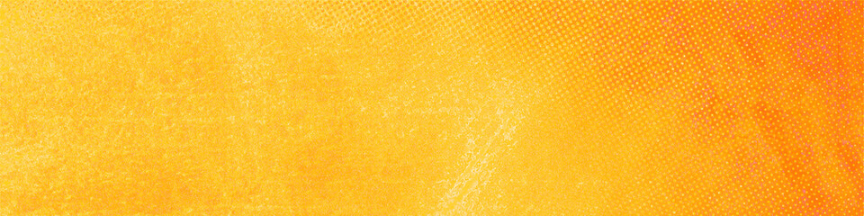 Orange textured background,  Panorama widescreen  illustration with copy space, Backdrop, for online Ads, Posters, Banners, social media, covers, evetns and design works