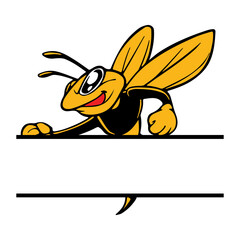 Hornet Bee Mascot Svg png, Hornet Mascot Svg File,Hornet Cut Files,Hornet Silhouette Cut Files,Hornet Clipart,Hornet Monogram,Hornet Masco
