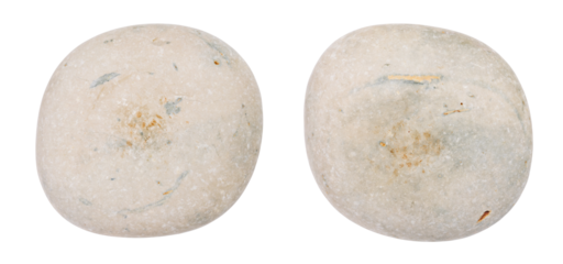 Set of gray sea stones isolated on transparent background. Element for design