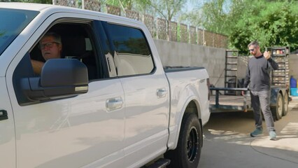 Backing Up to Trailer