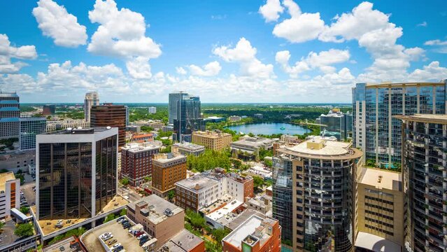 Orlando, Florida, USA Downtown Skyline