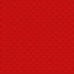 Vector red background template with wave patterns