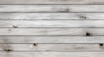 White wooden planks texture with natural patterns for background.