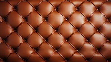 Luxurious Leather Upholstery Background. Generative ai