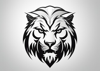 Fototapeta premium Tiger head or face angry concept.