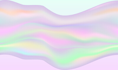Vector abstract hologram gradient background