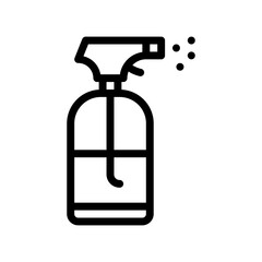 sprayer line icon