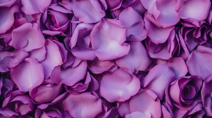 Purple rose petal background