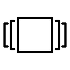 web outline icon