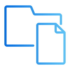 document gradient icon