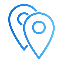 pin gradient icon