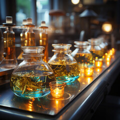 Experiment for biotechnology with chemistry science