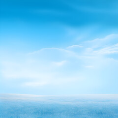 Obraz premium Mountain range and blue sky with clouds