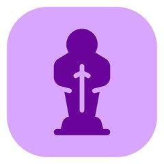 Editable award, trophy, winner, nomination vector icon. Movie, cinema, entertainment. Part of a big icon set family. Perfect for web and app interfaces, presentations, infographics, etc