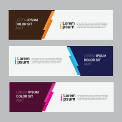 Vector abstract geometric design banner web template.
Vector design Banner background.