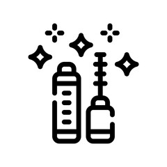 mascara line icon