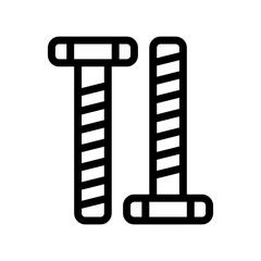 nuts line icon