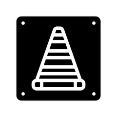 no entry glyph icon