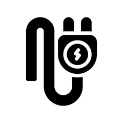 plug glyph icon