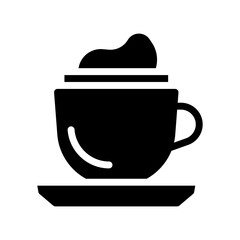 cappuccino glyph icon