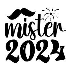 Mister 2024 Svg