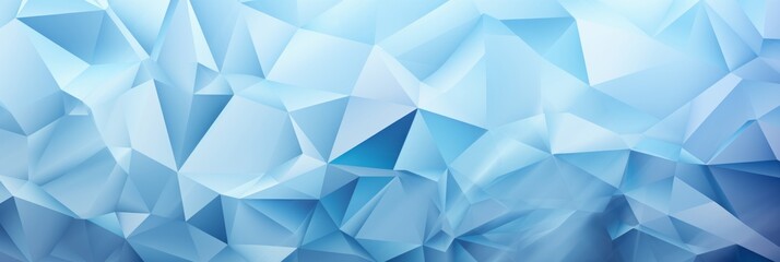 Chill in the Air: A Stunning Array of Icy Blue Geometric Shapes Creating a Cool, Crisp Background for Your Designs