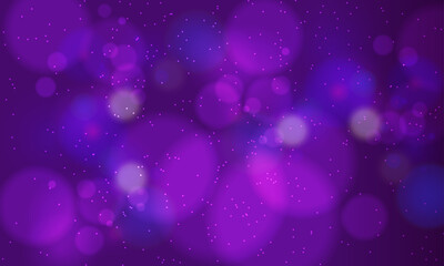 Vector realistic bokeh background design