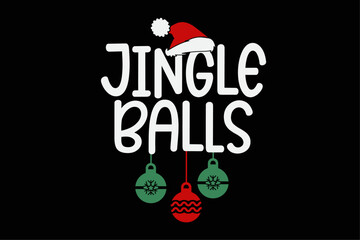 Jingle Balls Tinsel Tits Funny Matching Couple Chestnuts T-Shirt © Minhaj Graphix