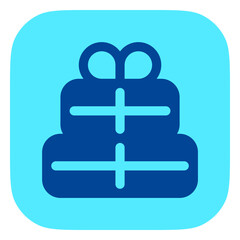 Editable package, parcel, box, gift vector icon. Shipping, delivery, e-commerce, logistics. Part of a big icon set family. Perfect for web and app interfaces, presentations, infographics, etc