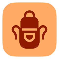 Obraz premium Editable apron vector icon. Apparel, gardening, cooking. Part of a big icon set family. Perfect for web and app interfaces, presentations, infographics, etc