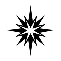 Fototapeta premium spark Icon Illustration. Vector SVG