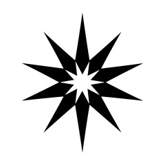 spark Icon Illustration. Vector SVG