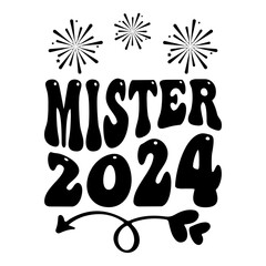 Mister 2024 Svg