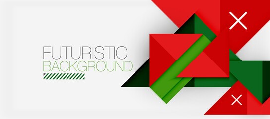 Creative geometric modern background template