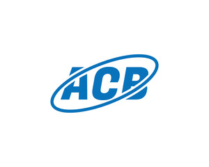 ACB logo design vector template