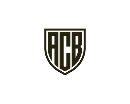 ACB logo design vector template