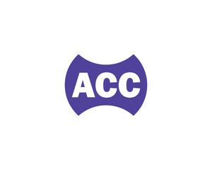 ACC Logo design vector template
