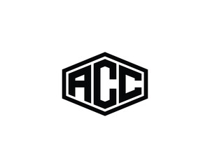 ACC Logo design vector template