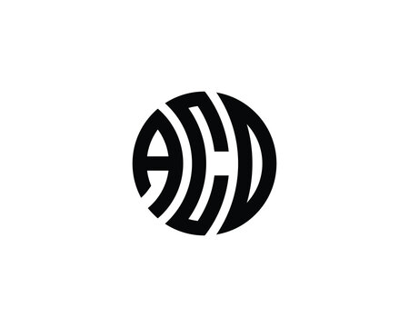 ACD logo design vector template