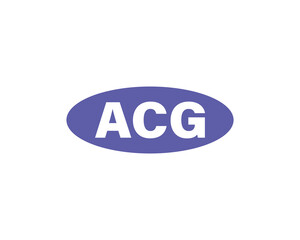 ACG logo design vector template