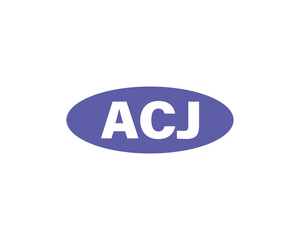 ACJ logo design vector template