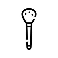 brush line icon