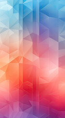 Fototapeta premium Abstract Citrus Geometric Multicolored Vertical Background Web Backdrop App Wallpaper with Digital Shapes
