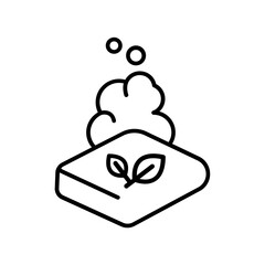 Soap icon. outline icon