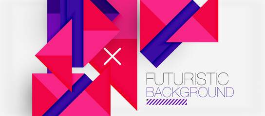 Triangle Vector Background Illustration For Wallpaper, Banner, Background, Card, Book Illustration, landing page