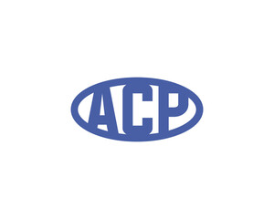 ACP logo design vector template