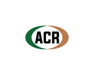 ACR logo design vector template