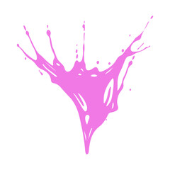 Colorful Vector Illustration of  Water Splash