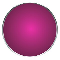 Digital png illustration of purple abstract circular shape on transparent background
